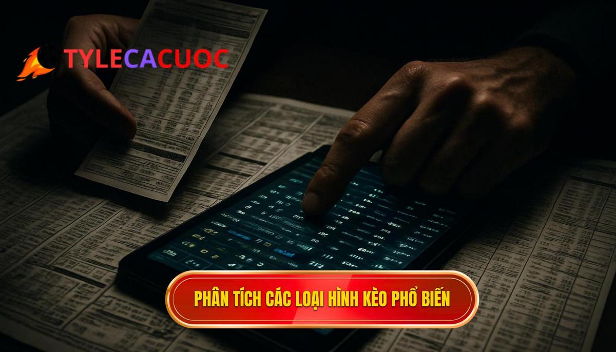 Phân tích chuyên sâu các loại hình kèo phổ biến