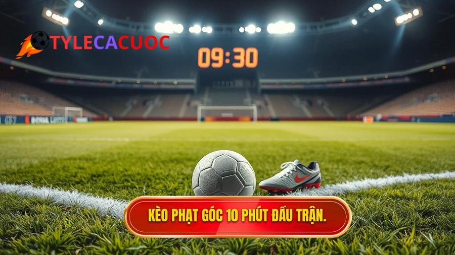 Hiểu rõ về Kèo cược đội nhận quả phạt góc trong 10 phút đầu