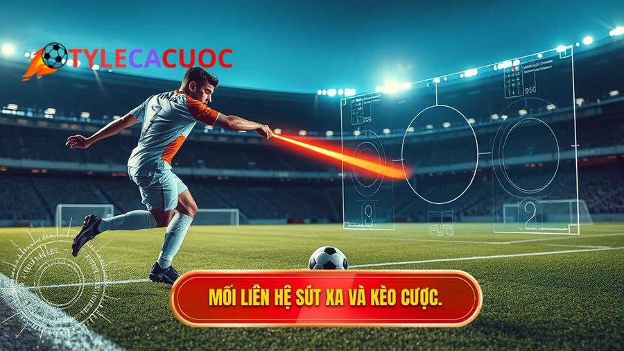 Phân tích mối liên hệ giữa sút xa và các loại kèo phổ biến