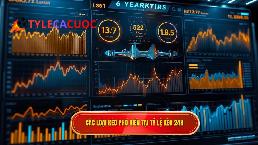 2. Các loại kèo phổ biến tại tỷ lệ kèo 24h