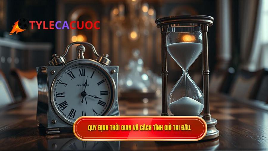 Thời gian thi đấu và cách tính giờ