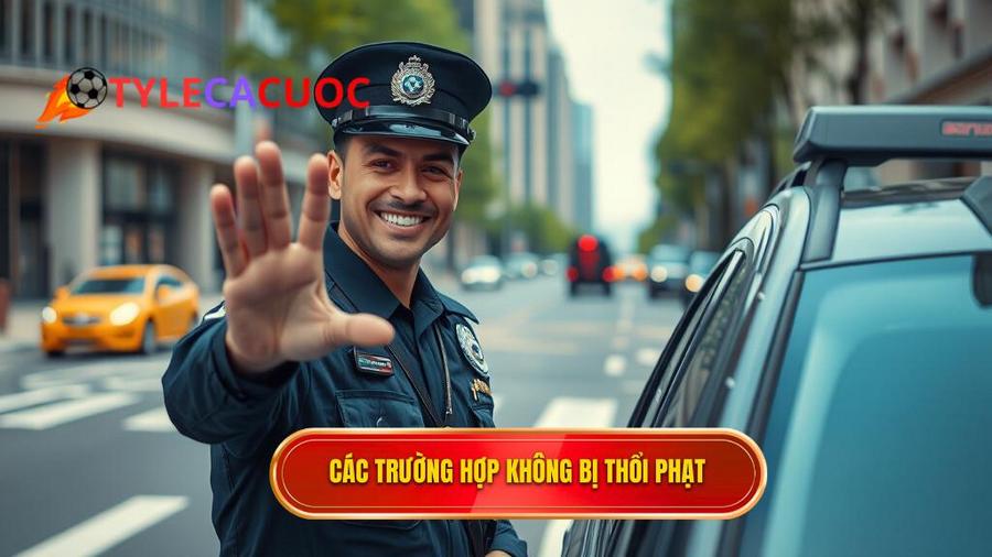 Những trường hợp KHÔNG bị thổi phạt theo quy định mới
