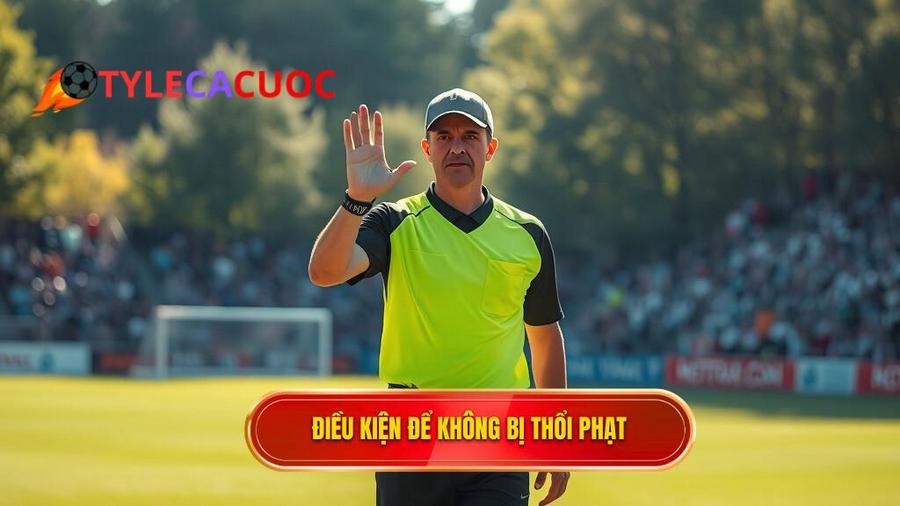 Các điều kiện cần và đủ để không bị thổi phạt