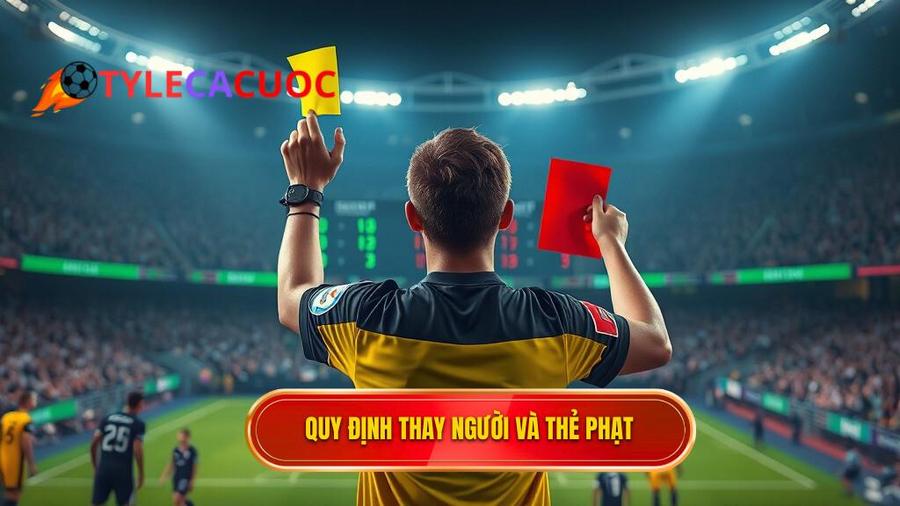 Quy định về thay người và thẻ phạt