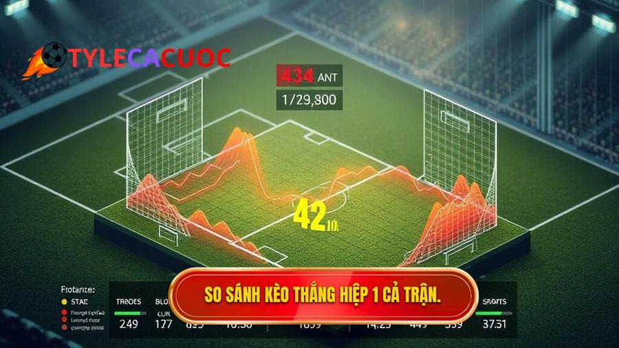 3. So sánh kèo thắng hiệp 1 cả trận.