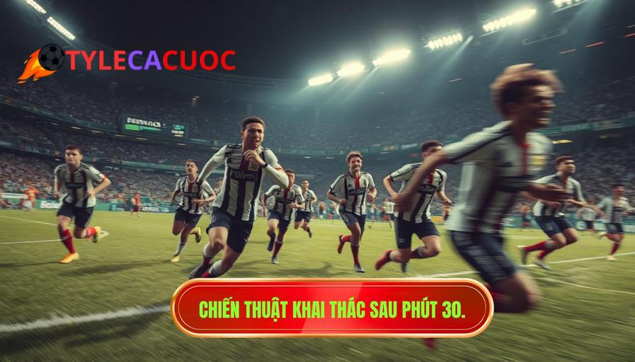 Chiến thuật khai thác sau phút 30